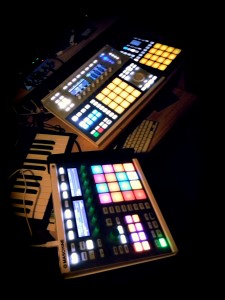 The Maschine controller family sitting in harmony