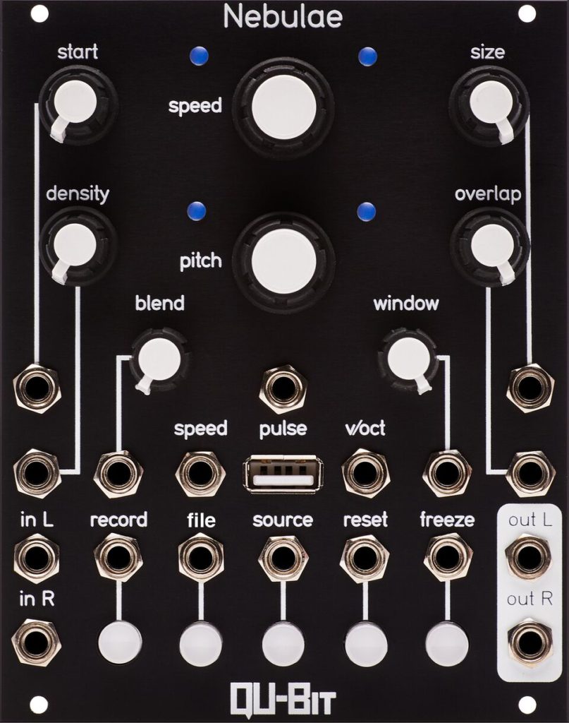 QUBit Releases the much anticipated Nebulae V2 granular sampling eurorack module